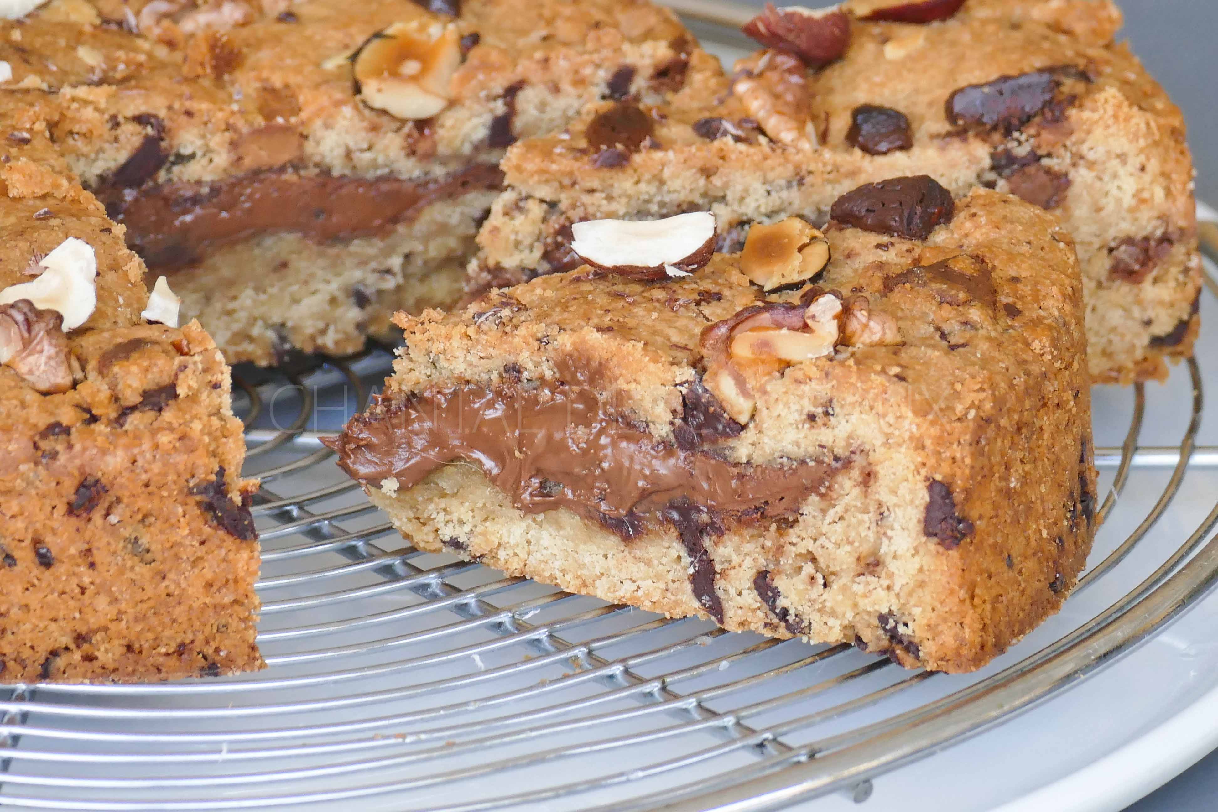 Cookie au chocolat GÉANT - Chez Grégoire - Pâtisserie sans gluten